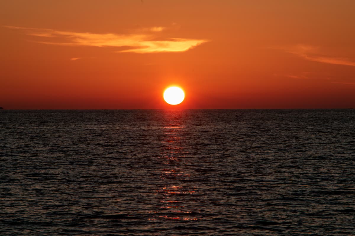 Coucher de soleil